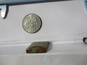 27.4 ct. (23x20x5.5 mm) 100% Natural Kingman Rising Phoenix Turquoise Cabochon Gemstone, HL 75