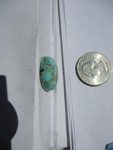 27.3 ct. (22x21x7 mm) 100% Natural Web Blue Moon Turquoise Cabochon Gemstone, # HT 13