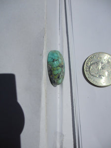 27.3 ct. (22x21x7 mm) 100% Natural Web Blue Moon Turquoise Cabochon Gemstone, # HT 13
