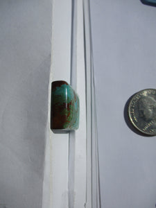 38.8 ct (22x20x8 mm) Stabilized Kingman Turquoise Cabochon Gemstone, # 1DU 69