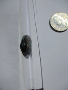 21.5 ct. (26x22x6 mm) Stabilized Qingu Mine (Hubei) Turquoise Cabochon Gemstone, # 1DA 108