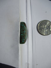 Load image into Gallery viewer, 23.5 ct (26.5x23.5x6 mm) Stabilized Web #8 Turquoise, Cabochon Gemstone, # HZ 71