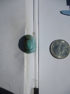 33.5 ct. (30x20x6.5 mm) 100% Natural Qingu Mine (Hubei) Turquoise Cabochon Gemstone, # 1DW 19