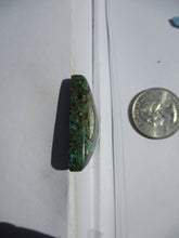 Load image into Gallery viewer, 40.2 ct (33x29.5x7 mm) Stabilized Web #8 Turquoise, Cabochon Gemstone, # HZ 73