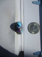 Load image into Gallery viewer, 54.7 ct. (29x23x8 mm) Pressed/Dyed/Stabilized Kingman Wild Purple Mohave Turquoise Gemstone # 1DT 71
