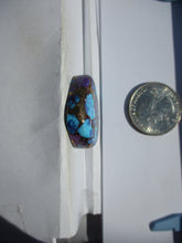 Load image into Gallery viewer, 54.7 ct. (29x23x8 mm) Pressed/Dyed/Stabilized Kingman Wild Purple Mohave Turquoise Gemstone # 1DT 71