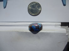 Load image into Gallery viewer, 45.6 ct. (26x21.5x8.5 mm) Pressed/Dyed/Stabilized Kingman Wild Purple Mohave Turquoise Gemstone # 1DT 72