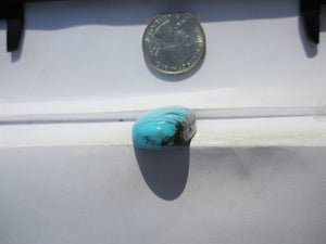 41.3 ct. (31x18.5x8 mm) Stabilized Kingman Turquoise Cabochon Gemstone, # 1DZ 65