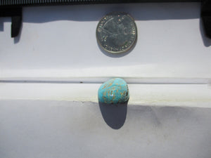 21.5 ct. (30x14.5x6 mm) 100% Natural Sierra Nevada Turquoise Cabochon Gemstone, # HW 13