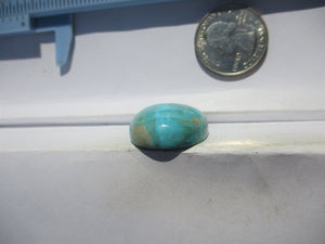 39.0 ct. (25.5x23.5x9.5 mm) Stabilized Kingman Turquoise Cabochon Gemstone, # 1DX 16