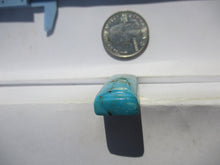 Load image into Gallery viewer, 41.2 ct (37x14.5x8 mm) Stabilized Kingman Ceremonial Turquoise Cabochon Gemstone, # 1DX 24