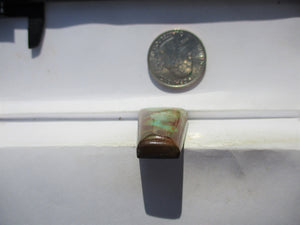 39.8 ct. (35x20x7 mm) Stabilized Kingman Turquoise Cabochon Gemstone, # 1DZ 59