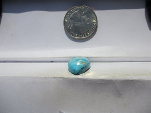 15.5 ct. (30x14.5x6 mm) 100% Natural Sierra Nevada Turquoise Cabochon Gemstone, # HW 11