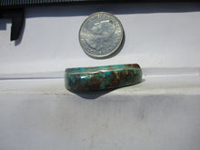 Load image into Gallery viewer, 55.0 ct. (34x26x8 mm) Stabilized Kingman Turquoise Feather Cabochon Gemstone, # IZ 17
