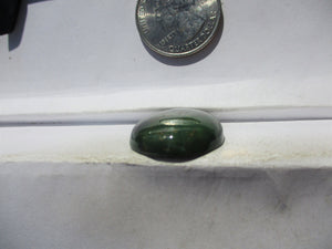 26.6 ct. (24x21x6.5 mm) Stabilized Qingu Mine (Hubei) Turquoise Cabochon, Gemstone, 1EB 105