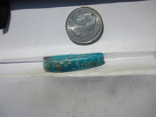 Load image into Gallery viewer, 38.8 ct. (35x21x7 mm) Stabilized Kingman Turquoise Feather Cabochon Gemstone, # IZ 11