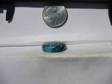 Load image into Gallery viewer, 22.0 ct. (21x18x6 mm) 100% Natural High Grade Web Cloud Mountain (Hubei) Turquoise Cabochon Gemstone, # IB 85