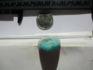 58.8 ct (44x24.5x7 mm) Stabilized Web #8 Turquoise, Cabochon Gemstone, # IF 76