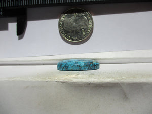 16.1 ct. (26.2x12x5.5 mm) Natural High Grade Kingman Black Web Turquoise Cabochon Gemstone, # IG 57