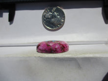 Load image into Gallery viewer, 44.1 ct. (29x21x8 mm) Pressed/Dyed/Stabilized Kingman Purple Spiny Oyster Turquoise Cabochon, Gemstone, 1EF 83