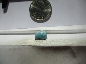 8.8 ct. (17x11.5x6.5 mm) Natural Bisbee Turquoise Cabochon Gemstone, 1DD 025