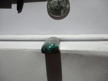 Load image into Gallery viewer, 29.7 ct. (35x13x6 mm) 100% Natural Cloud Mountain (Yungaisi) Turquoise  Cabochon, Gemstone, # 1DK 37