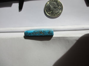 47.5ct. (30x23x6 mm) Natural High Grade Kingman Black Web Turquoise Cabochon Gemstone, # JI 103