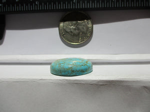 27.4 ct (25.5x20x7.5 mm) Stabilized Web #8 Turquoise, Cabochon Gemstone, # HK 73