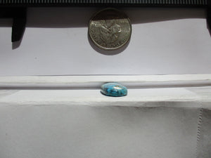 9.4 ct. (21x11x4 mm) 100% Natural High Grade Kingman Red Web Turquoise Cabochon Gemstone, # IH 34
