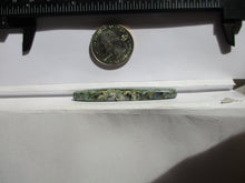 Load image into Gallery viewer, 30.5 ct. (52.5x12.5x6 mm) Natural Blue Boy Black Variscite Cabochon Gemstone, # JH 02