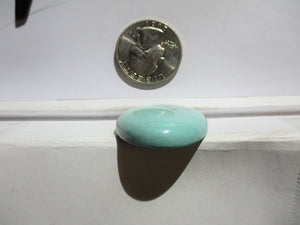 42.0 ct (23x27x7 mm) Stabilized #8 Turquoise, Cabochon Gemstone, # 1EI 86