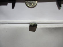 Load image into Gallery viewer, 14.3 ct. (26x11.5x5 mm) Natural Blue Boy Black Variscite Cabochon Gemstone, # JH 15