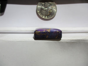 50.8 ct. (24x22.5x8 mm) Pressed/Dyed/Stabilized Kingman Wild Purple Mohave Turquoise Gemstones, Cabochons # 1EJ 54